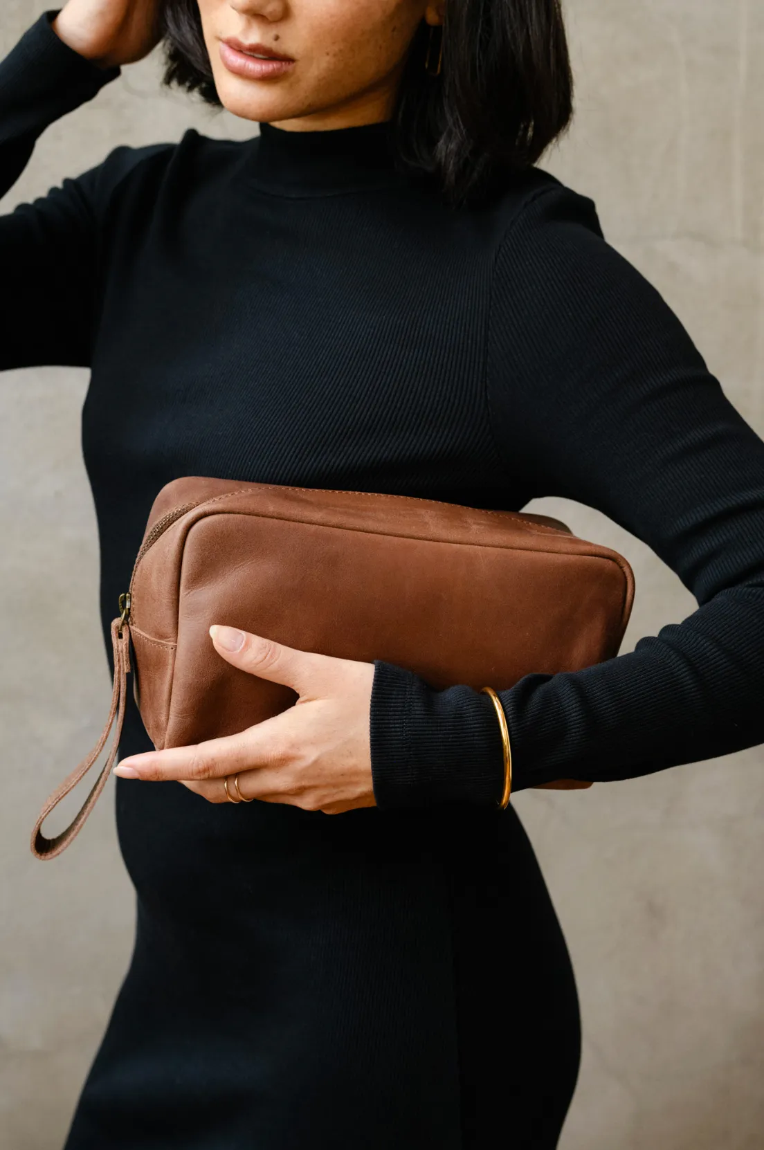 Avery Dopp Kit in Whiskey