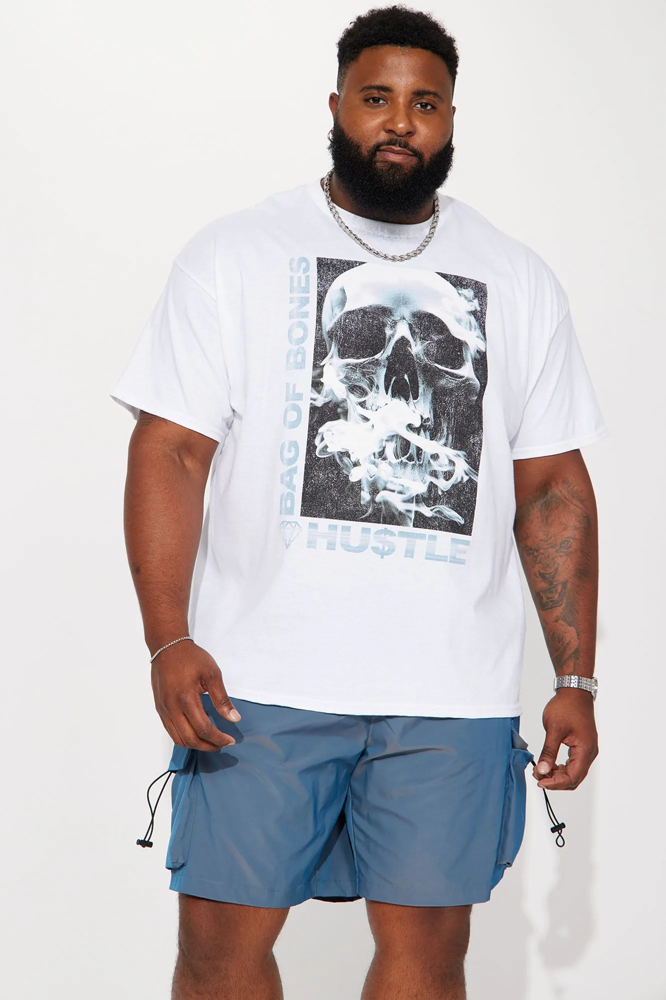 Bag Of Bones Short Sleeve Tee - White