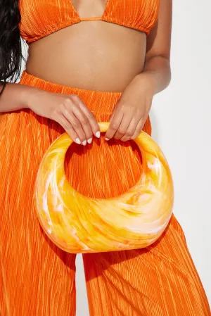 Bali Resort Large Clutch - Orange