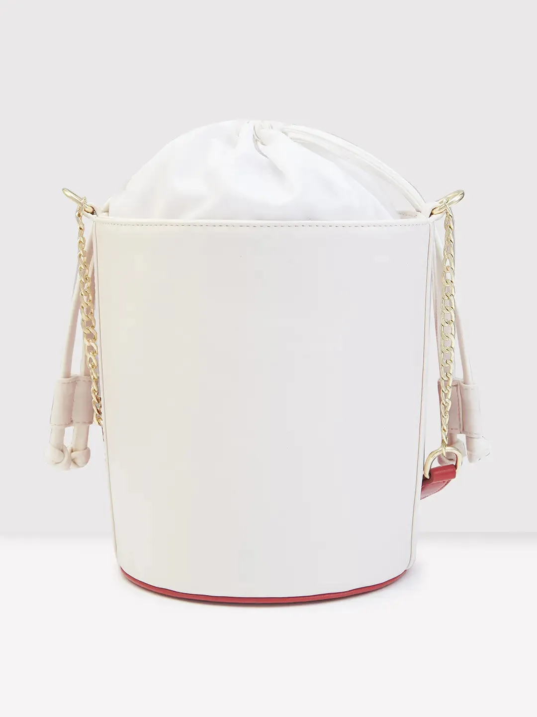 Caprese Lizzy Drawstring Sling Medium Red