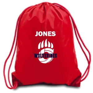 Chap Volleyball Drawstring Backpack
