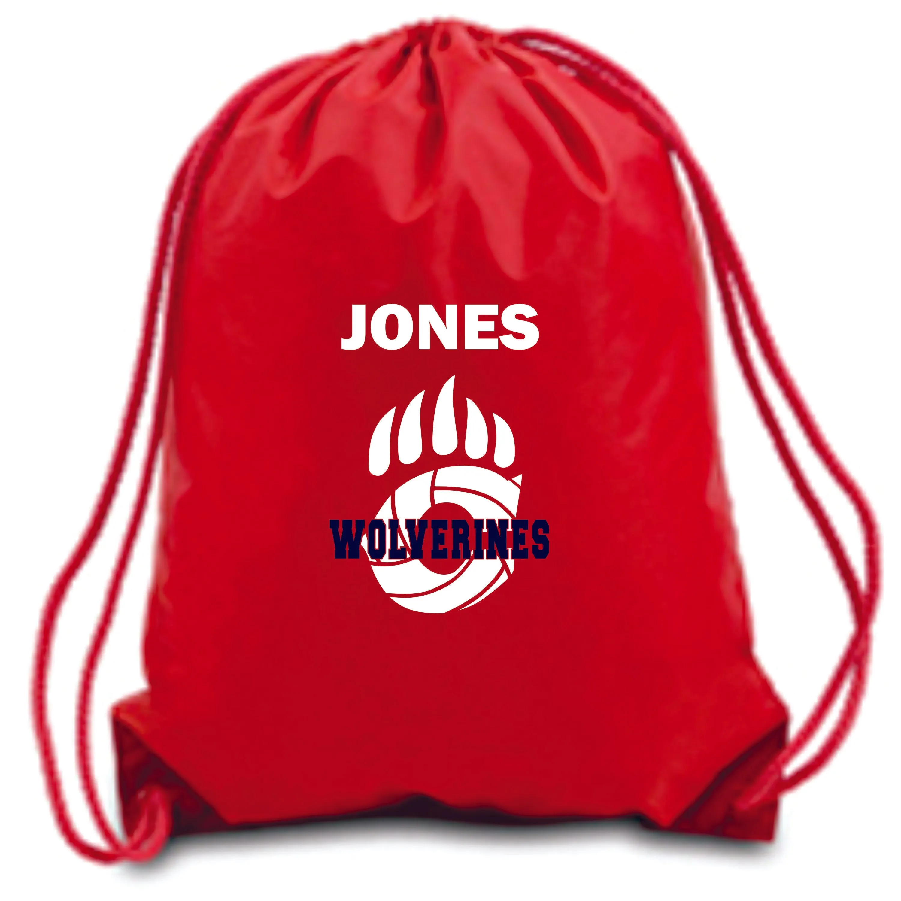 Chap Volleyball Drawstring Backpack