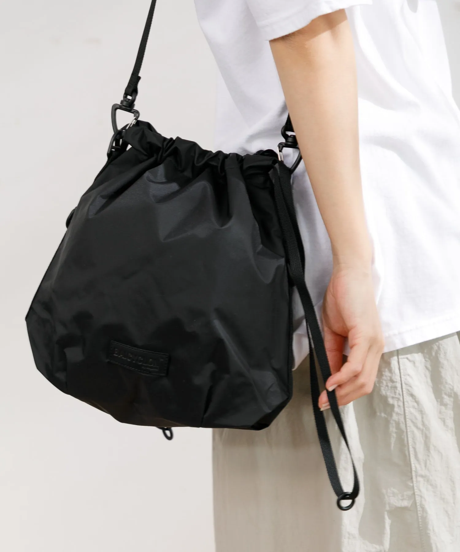 【MEN , WOMEN】BAICYCLON by bagjack DRAWSTRING BAG SMALL