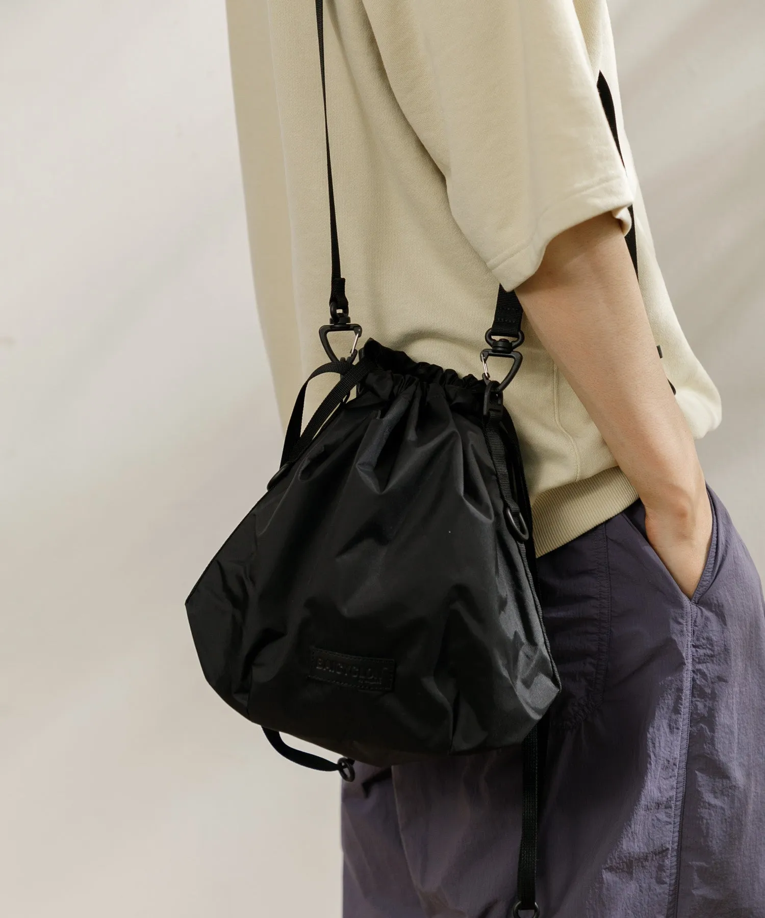 【MEN , WOMEN】BAICYCLON by bagjack DRAWSTRING BAG SMALL