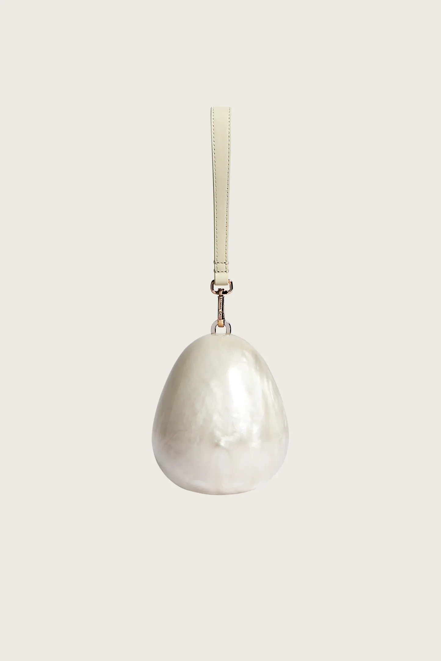 SIMONE ROCHA MICRO EGG PEARL BAG