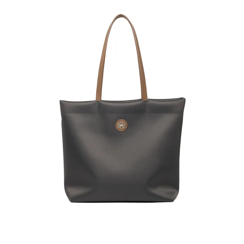 Trendy High Quality PVC Large Women's Handbag with Designer Letter Print