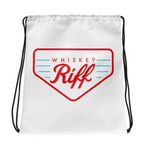 Whiskey Riff Retro Drawstring Bag